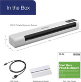 Epson DS-70 Portable Sheet-fed Document Scanner for PC and Mac