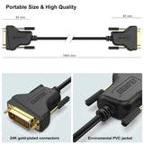6 FT DVI-D DUAL LINK CABLE-M/M