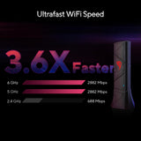 ASUS ROG USB-BE92 Tri-Band BE6500 WiFi 7 USB Adapter, 6GHz Band, Suppo