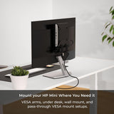 HumanCentric VESA Mount Compatible with HP Desktop Mini, HP ProDesk Mi