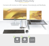 StarTech.com USB-C Docking Station for MacBook Pro M1 M2 M3 M4 and Win