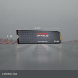 SANDISK 1TB Optimus 5100 NVMe SSD - PCIe 4.0 x4, M.2 2280, Up to 7,100