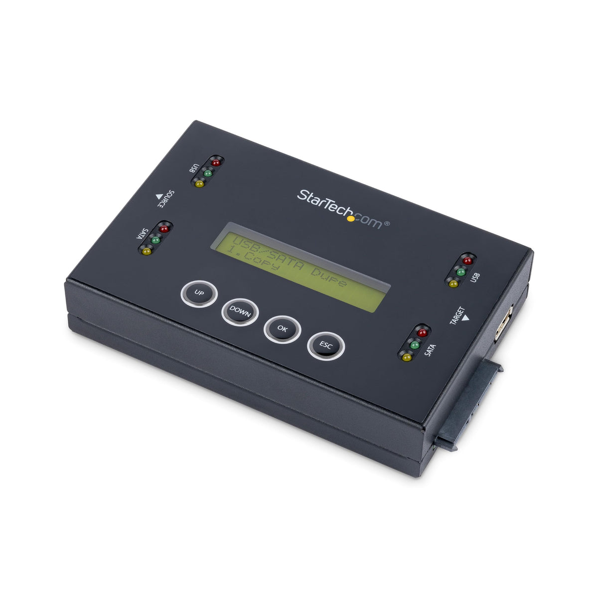 StarTech.com 1:1 Standalone Hard Drive Duplicator & Eraser, USB Thumb