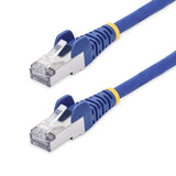 StarTech Câble Ethernet CAT8 bleu de 1,8 m, RJ45 sans accroc, 25G/40G, 2000MHZ, POE 100W, fil en cuivre NU PUR S/FTP 26 AWG, LSZH