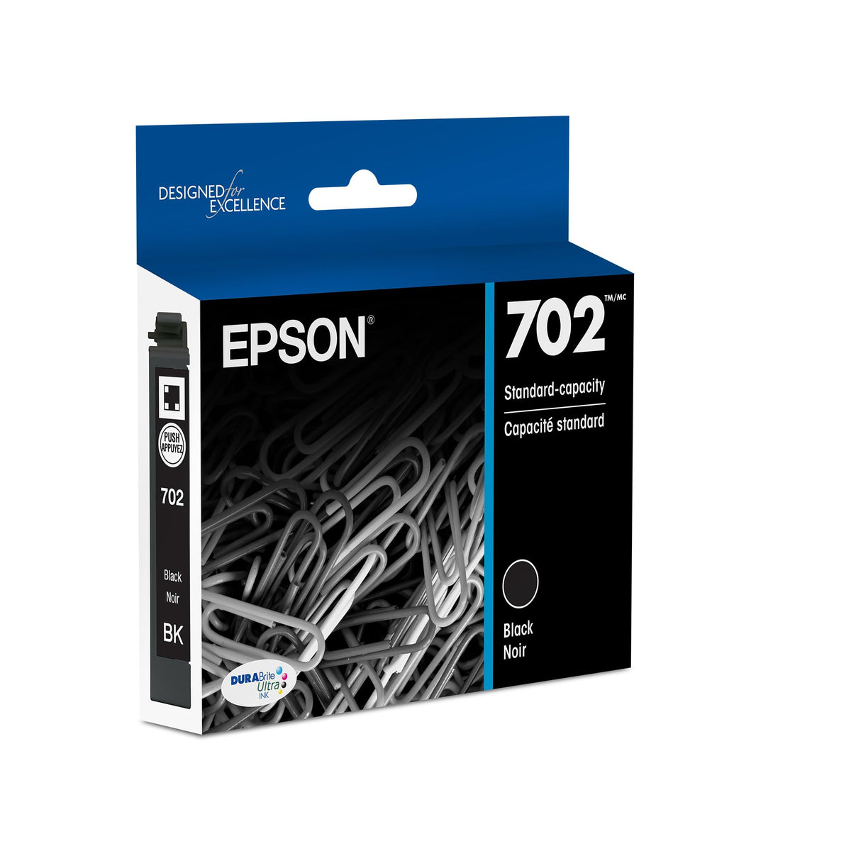 Epson T702 Standard Capacity DuraBrite Ultra Ink