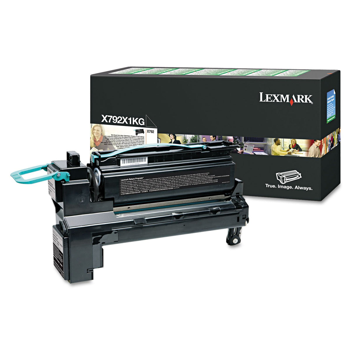 Cartouche d'impression noire Lexmark X792X1KG