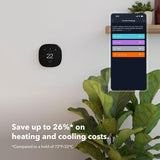 ecobee New Smart Thermostat Enhanced - Programmable Wifi Thermostat -