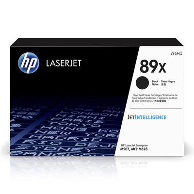HP 89X (CF289X) High Yield Black Original Toner Cartridge