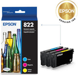 Cartouche d'encre couleur combo capacité standard Epson T822