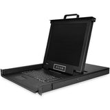 StarTech.com 8 Port Rackmount KVM Console w/ 6ft Cables - Integrated K