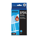 EPSON 273 Claria Ink High Capacity Cyan Cartridge (T273XL220-S) Works