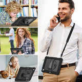 Étui HXCASEAC pour iPad Air 13 pouces M4/M3/M2, Antichoc avec Protection d'Écran
