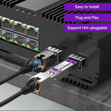 1000BASE-T SFP Transceiver, SFP to RJ45, 1.25G Copper SFP to Ethernet