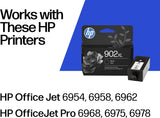 HP 902XL, Cartouche d'encre, Noir, Compatible avec les imprimantes HP OfficeJet série 6900