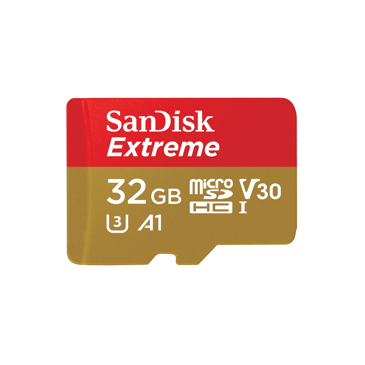 SanDisk 32GB Extreme microSDHC UHS-I Memory Card with Adapter - C10, U