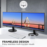 ViewSonic VA2416C 24 Inch Full HD 1080p Frameless Curved Monitor with