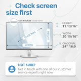VINTEZ 24 Inch 16:9 Privacy Screen for Computer Monitor and Laptop - A