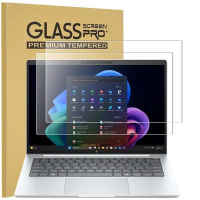 2 Pack 9H Hardness Tempered Glass Screen Protector for 2025 New HP Omn