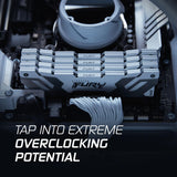 Kingston Fury Renegade Blanc 16 Go 6400 MT/s CL32 DDR5 DIMM | Overclocki