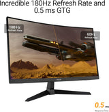 ASUS TUF Gaming 27” 1440P Curved HDR Gaming Monitor (VG27WQ3B) - QHD (