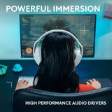 Logitech G321 Lightspeed Wireless Bluetooth Gaming Headset, Dynamic Co