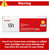 Canon Genuine Toner Cartridge 131, Yellow