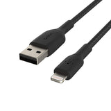 Belkin BoostCharge Braided Lightning Cable - 6.6ft/2M - MFi Certified