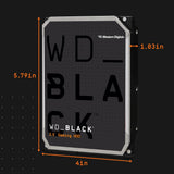 Disque dur interne Western Digital 10 To WD_Black Performance - 72