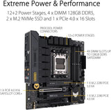 ASUS TUF Gaming B650M-PLUS WiFi Socket AM5 (LGA 1718) Ryzen 7000 mATX