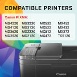 Canon Genuine Ink PG-240XL Black/CL-241XL Colour, High-Yield Value Pac