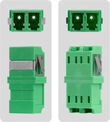 StarTech LC to LC Coupler 10 Pack, OS2 Single Mode SC Footprint LC Fib