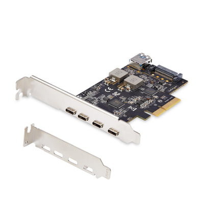 Carte PCIe USB 5 ports StarTech.com, USB 3.2 10 Gb/s, carte PCI Express av