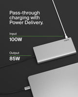 Belkin Connect Universal USB-C 8-in-1 Dual Display Core Hub w/Silicon