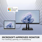 ViewSonic VP275-4K 27 Inch IPS 4K UHD Monitor Designed for Surface, Ad