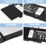 68WH GJKNX Battery Replacement for Dell Latitude 5480 5580 5280 5288 5
