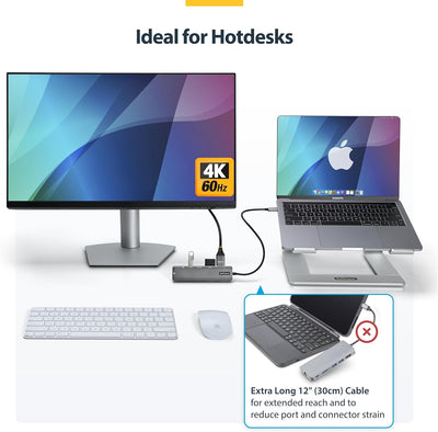 Startech HB30C5A2CSC 7-Port USB-C Hub with USB 3.0