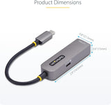 StarTech.com 2.5GbE USB-C to Ethernet Adapter, 100W PD Pass-Through, N