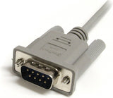 StarTech.com MXT100_25 25-Feet Straight Through Serial Cable, DB9 M/F