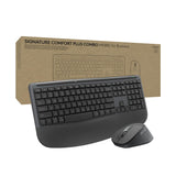 Logitech Signature Comfort Plus Combo MK880 Keyboard and Mouse - Graph