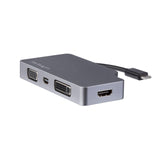 StarTech.com USB C Multiport Video Adapter with HDMI, VGA, Mini Displa