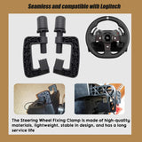 Steering Wheel Fixing Clamp for Logitech G25/G27/G29/G920/G923, Replac