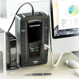 CyberPower AVRG900U AVR UPS System, 900VA/480W, 12 Outlets, Compact 90