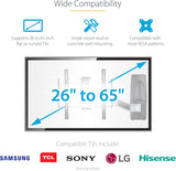 StarTech.com Articulating TV Wall Mount, VESA Wall Mount, Supports 65