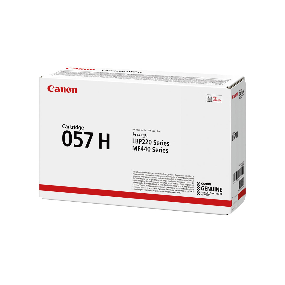 Canon 057 H - High Capacity - Black - Original - Toner Cartridge - for