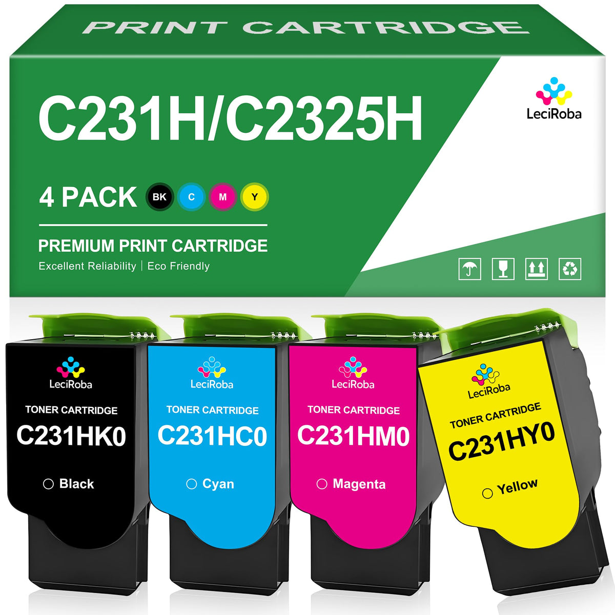 LEXMARK TONER F/ C231HC0 HY RTN PROG CYAN