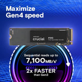 SSD 3D NAND NVMe M.2 22x80 PCIe Gen4 x4 4 To SERIE C7000N