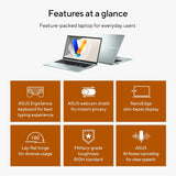 ASUS Vivobook Go 15 Thin & Light Laptop, 15.6” Full HD Display, AMD Ry