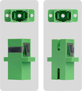 StarTech Coupleur SC vers SC/APC, fibre optique monomode OS2, paquet de 10