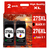 275XL 276XL Replacement for Canon 275 and 276 Ink Cartridges Combo Pac