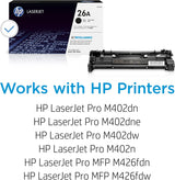 HP 26A (CF226A) Black Original Toner Cartridge Single Regular